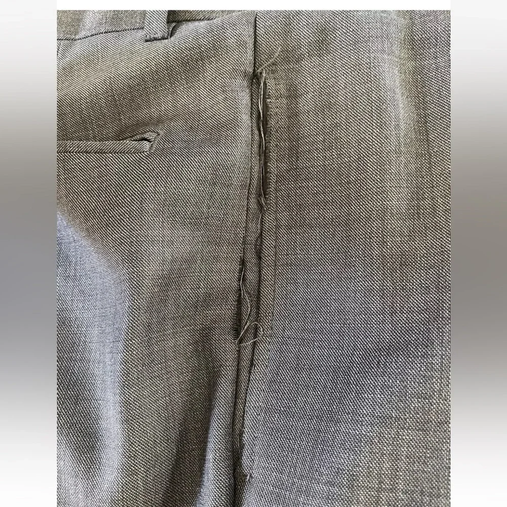 JOSEPH‎ ABBOUD Made in USA Vintage Wool 2-Button Suit in Everyday Gray Size 44 L